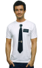 The Book of Mormon the Broadway Musical - Tie and Name Tag T-Shirt 